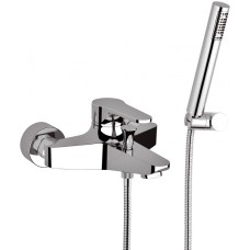 Bath mixer w/Flex Shower Omega