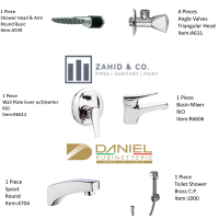 Bath Set w/Diverter RIO Daniel Italy