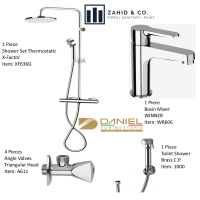 Bath Set THERMOSTATIC DANIEL Italy