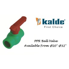 Ball Valve PPRC Kalde Turkey (PN-25)