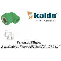 ELBOW Female Thd. PPRC Kalde Turkey (PN-25)