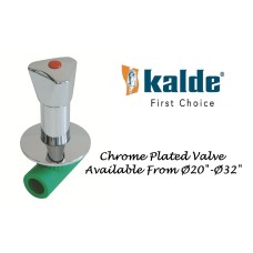 Chrome Valve PPRC Kalde Turkey (PN-25)